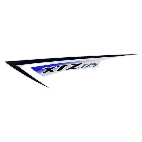 Faixa Adesivo Tampa Lateral Esq Azul XTZ 125 11 Original Yamaha