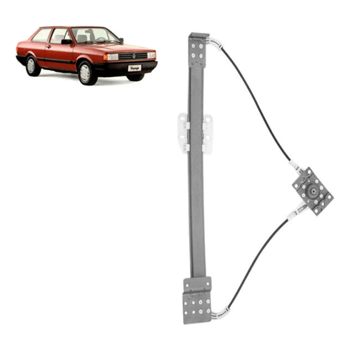 Maquina Vidro Manual Voyage 1982 até 1987 Esq - Dianteira