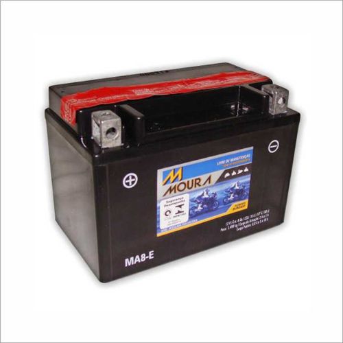 Bateria AGM Moto Moura 12V 8Ah MA8-E ZX-6R 636 VERSYS LT Z1000 Z800 ZR750 Z750S ZX600-FA ZX600-G