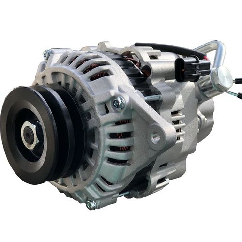 Alternador Pajero 2.5 8V GL / GLS e Sport com Polia Dupla e Bomba de Vácuo 75 Amperes