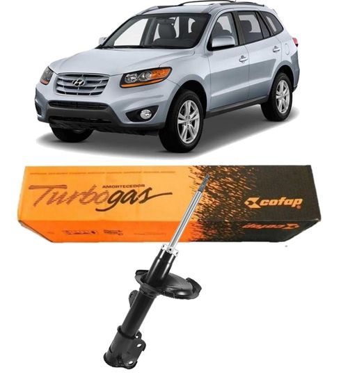 Amortecedor Dianteiro Hyundai Santa Fe 2007 A 2009 Esquerdo