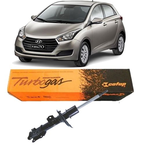 Amortecedor Dianteiro Hyundai Hb20 2013 A 2021 Direito