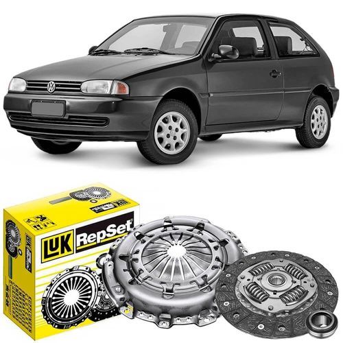 Kit Embreagem Gol Plus Mi 1.0 At 8V 16V Com Rolamento