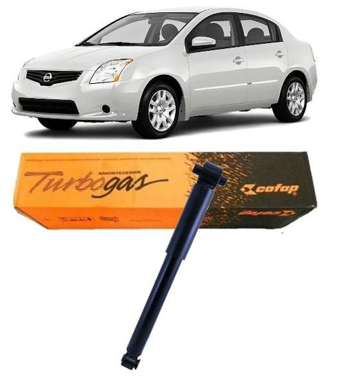 Amortecedor Traseiro Nissan Sentra 2007 A 2012