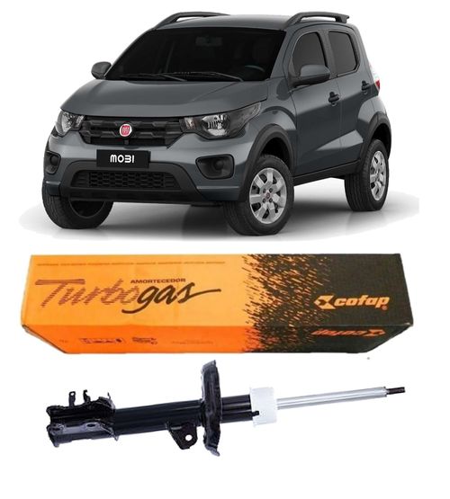 Amortecedor Dianteiro Fiat Mobi Way 2016 A 2021 Esquerdo