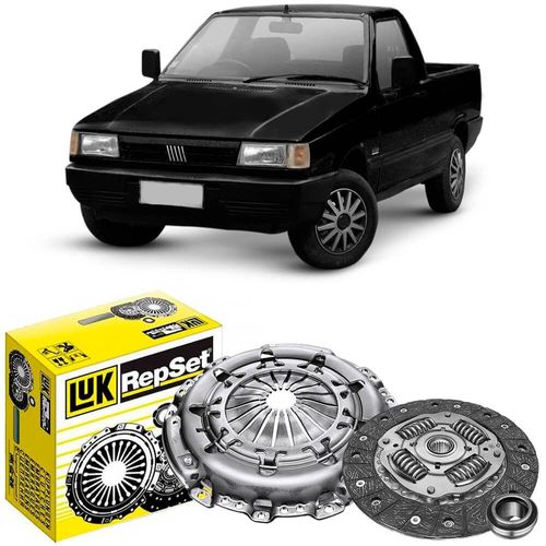 Kit Embreagem Fiat Uno 1.5 1.6 1985 A 1997 Com Rolamento