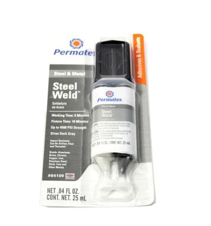 Cola Epoxi Titanium Solda Metal 25Ml