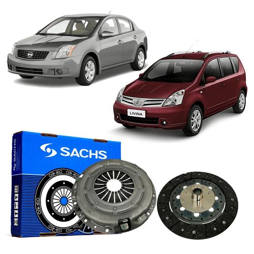 Kit Embreagem Nissan Sentra 2.0 2007 Sem Rolamento