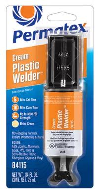 Cola Epoxi Solda Plastico Creme 25Ml