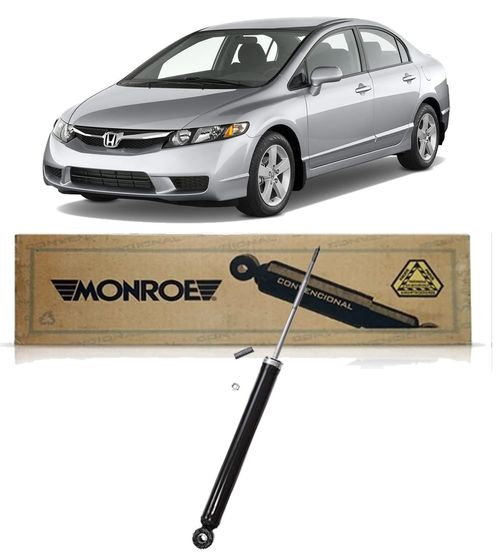 Amortecedor Traseiro Honda New Civic 2006 A 2011 Exceto Si