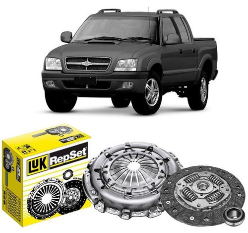 Kit Embreagem S-10 2.2 2.4 1995 A 2011 Com Rolamento