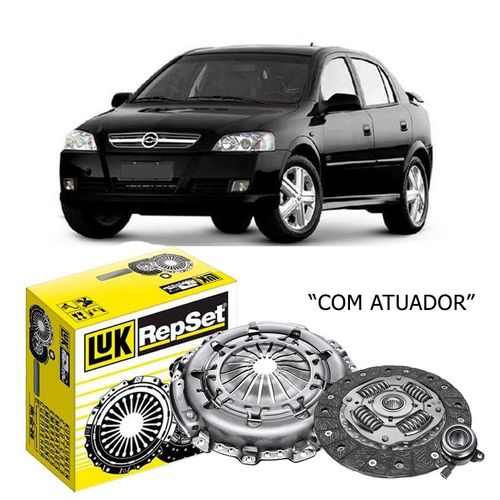 Kit Embreagem Astra 1.8 2.0 8V 1999 A 2011 Com Atuador
