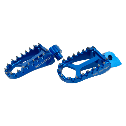 Pedal de Apoio Alumínio YZ 125 250 YZ 250F 450F WR 250F 450F Red Dragon