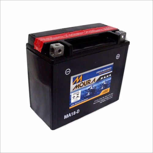 Bateria AGM Moto Moura 12V 18Ah MA18-D ARCTIC CAT PROWLER 500 BRP SKI-DOO ZX TYPES OUTLANDER 400 XT