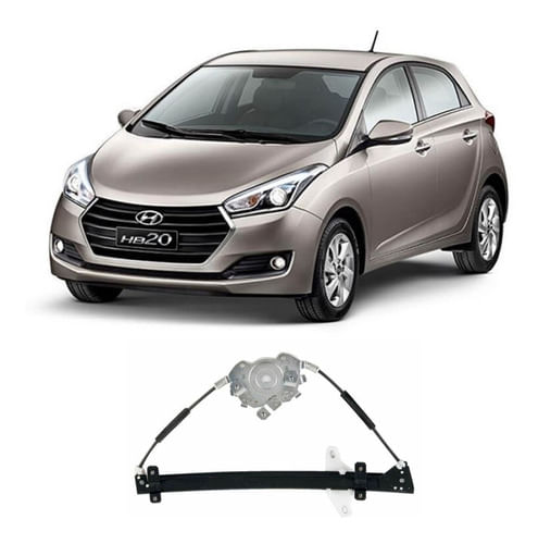 Máquina Vidro Elétrica Dianteira Esquerda Hb20 2012/