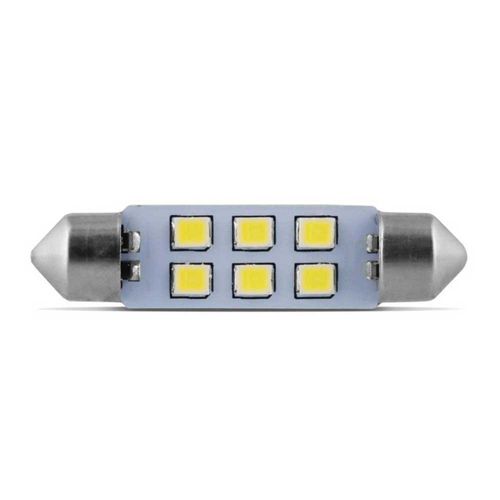 Lâmpada Led Torpedo 24V 42MM AP1578(KIT 10 Lâmpadas)