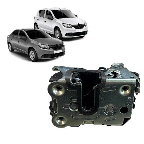 Fechadura mecânica Porta Traseira Lado Direito Logan Sandero